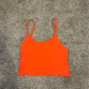Vibrant Orange Women's Top